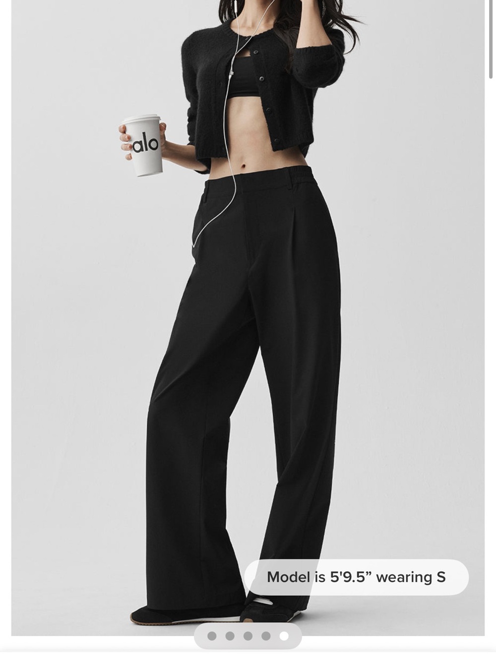 GREAT CONDITION Alo High Waist Pursuit Trouser